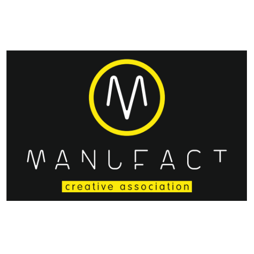 официальный логотип студии MANUFACT темный