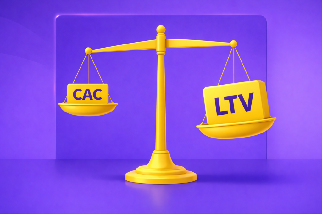 LTV - пожизненная ценность клиента - соотношение CAC и LTV